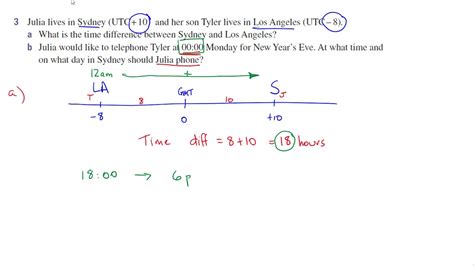 how to figure time difference.